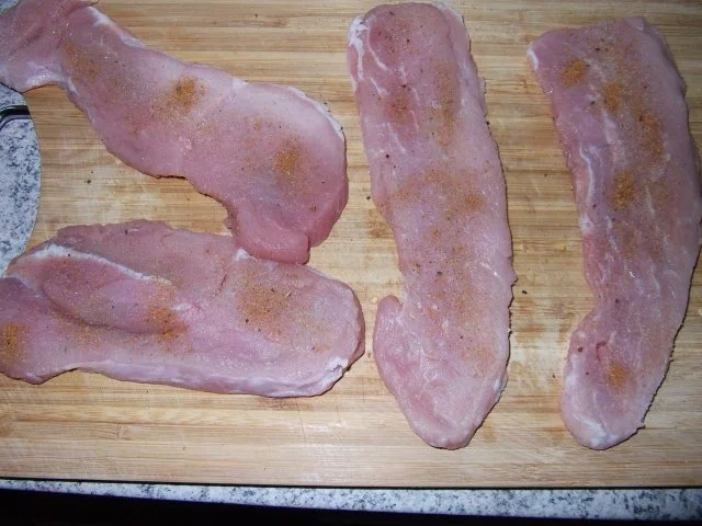 Schweine-Naturschnitzel  Dieter´s Art - Rezept - Bild Nr. 2