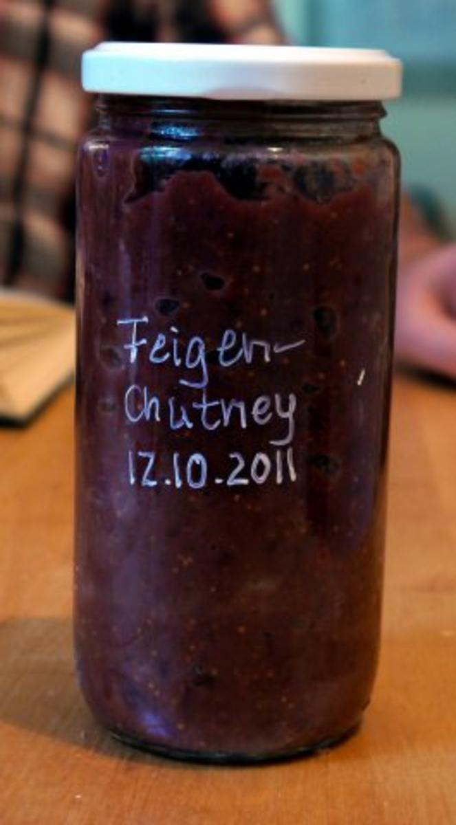 Bilder für Feigenchutney mit frische Feigen und Schalotten Rezept