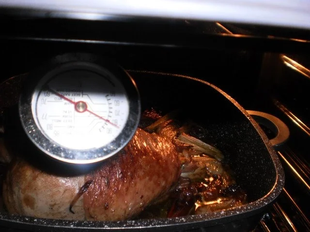 Putenkeulen scharf - Rosenkohl - Salzkartoffeln - Rezept - Bild Nr. 9