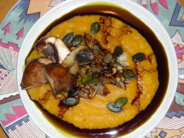 Kürbispüree mit steirischem Kürbiskernöl - Rezept - Bild Nr. 2