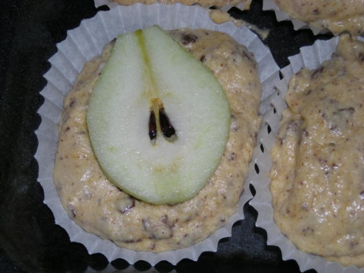 Muffins mit Birnen - Rezept - Bild Nr. 6
