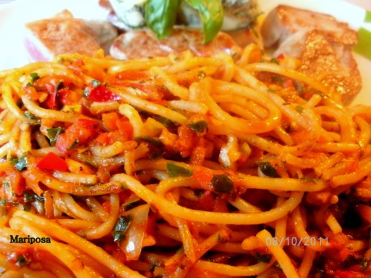 Spaghetti "Ramadama" - Rezept