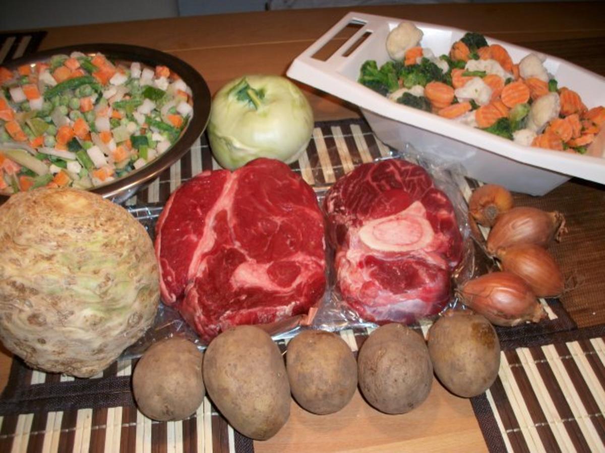 Gemüseeintopf mit Rindfleisch.....Hausmannskost Pur - Rezept - Bild Nr. 6
