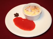 Quarksoufflé mit Erdbeerragout - Rezept