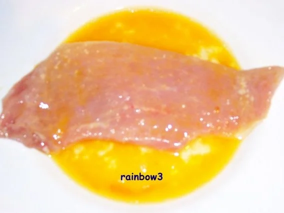Rezept: Kochen: Panierte Schnitzel mit Käsegitter Bild Nr. 4 Kochen: Panierte Schnitzel mit Käsegitter - Rezept - Bild Nr. 4