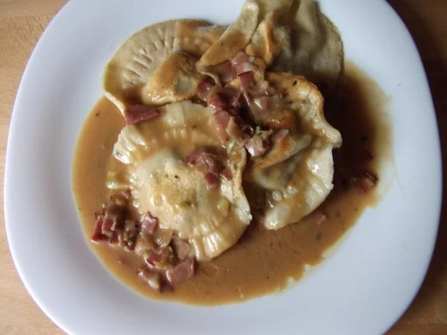 Runde Maultaschen 1.Dieter´s Art - Rezept
