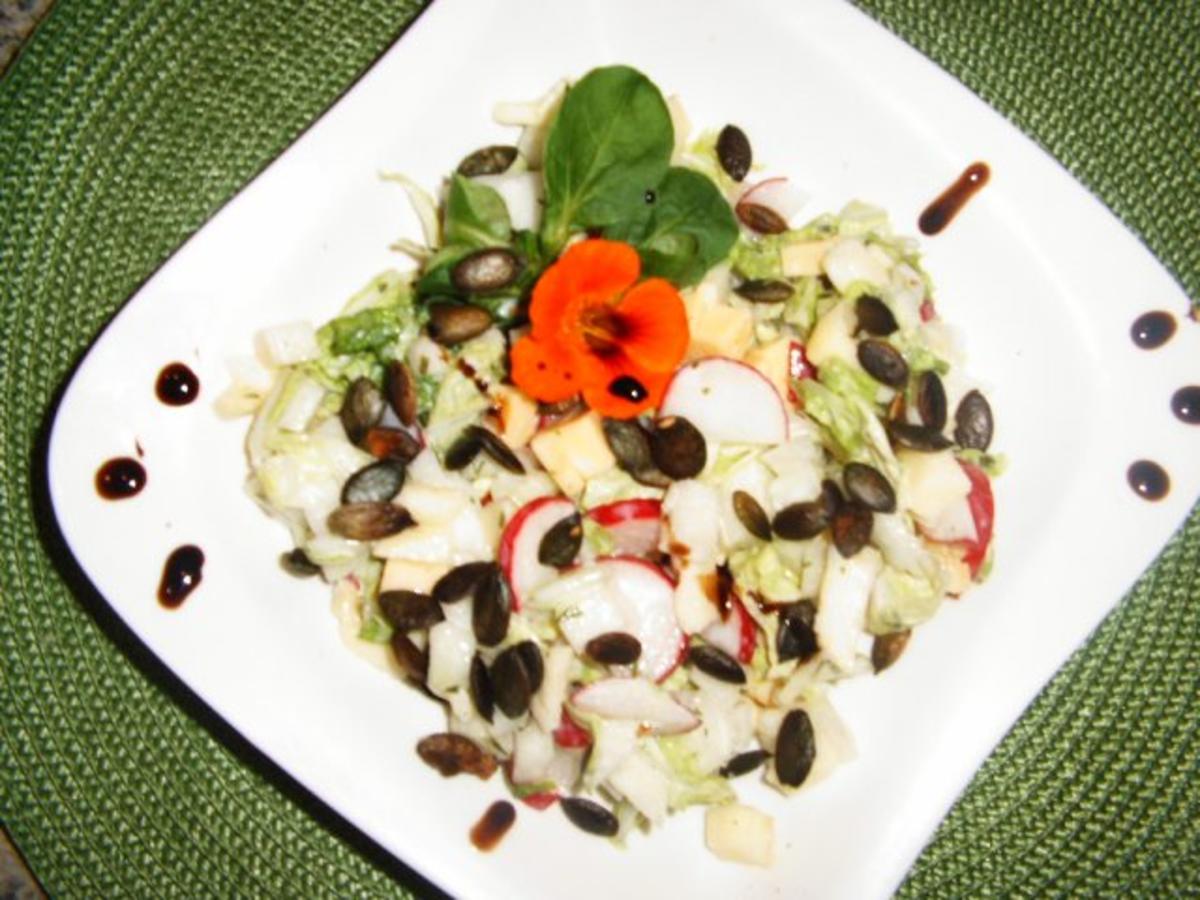 Chinakohl -Apfelsalat - Rezept