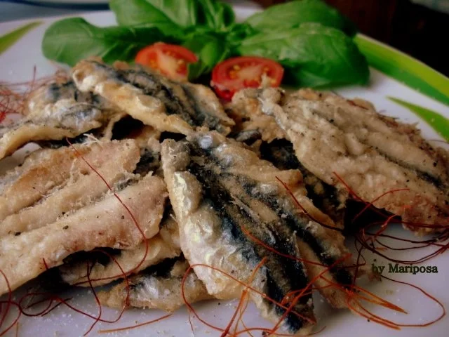 Rezept: Spanien: Sardellen frittiert Spanien: Sardellen frittiert - Rezept