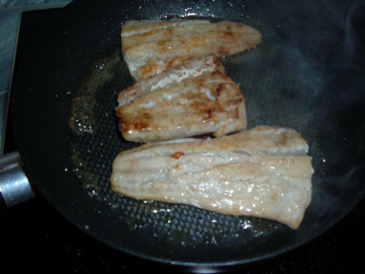 Fisch : mit Zwiebel und Paprika - Rezept - Bild Nr. 3