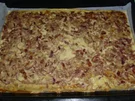 zwei Farben Zwiebelkuchen - Rezept