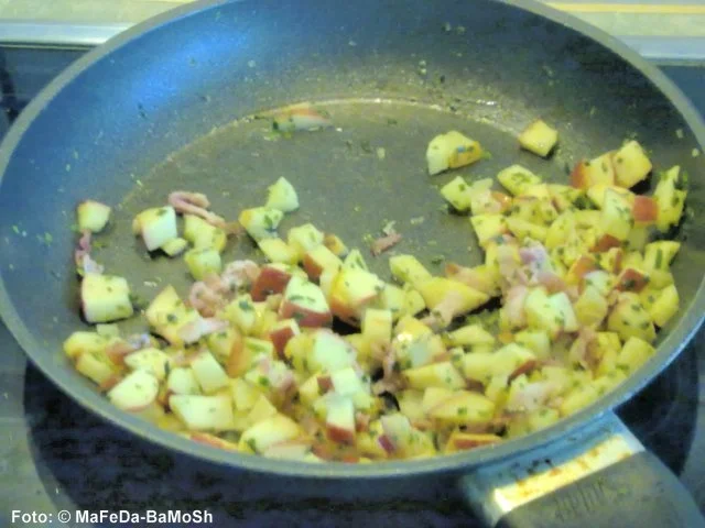 Herzhafter Apfelpfannkuchen - Rezept - Bild Nr. 3