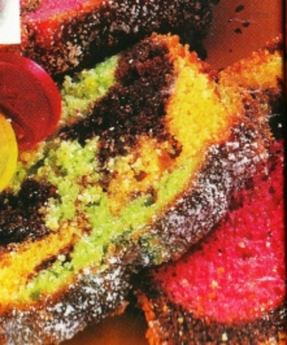 Bunter Papageien Kuchen - Rezept Gesendet von Christeltheesklos