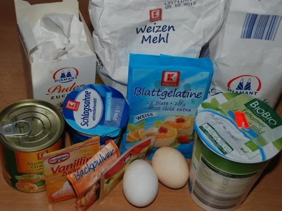 Rezept: Mandarinenjoghurt-Herz Bild Nr. 3 Mandarinenjoghurt-Herz - Rezept - Bild Nr. 3