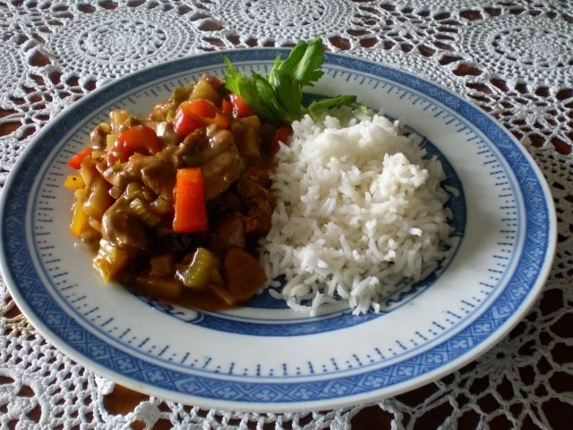 Mein leckerstes Schweinefleisch süss-sauer - Rezept