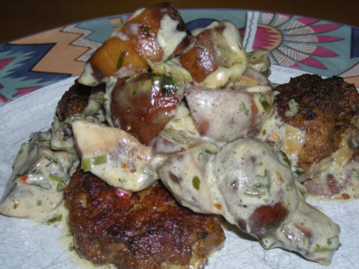 Bilder für Pilzpfanne mit Frikadellchen - Rezept