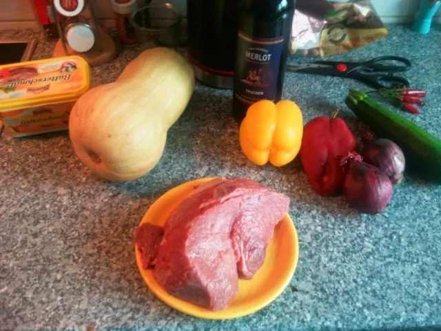 Rindviech meets Kürbis wie immer mit Bildern - Rezept - Bild Nr. 2