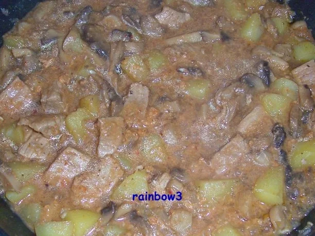 Kochen: Pilz-Fleisch-Pfanne - Rezept - Bild Nr. 5