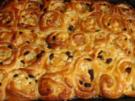 Apfel-Rosinen-Schneckenkuchen - Rezept