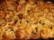 Apfel-Rosinen-Schneckenkuchen - Rezept