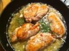 Salbeihähnchen mit Kartoffel-Apfelgratin - Rezept