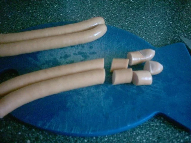 Putengeschnetzeltes und Würstchen in Taandorimarinade - Rezept - Bild Nr. 6