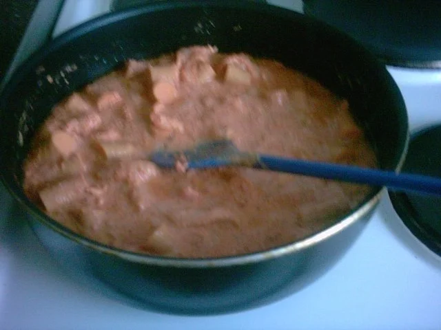 Putengeschnetzeltes und Würstchen in Taandorimarinade - Rezept - Bild Nr. 9