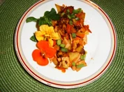 Kürbis-Bratkartoffeln - Rezept