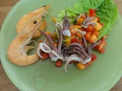 Tintenfischsalat - Rezept