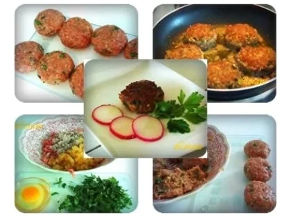 Rezept: Frikadellen mit Buchweizen Bild Nr. 13 Frikadellen mit Buchweizen - Rezept - Bild Nr. 13