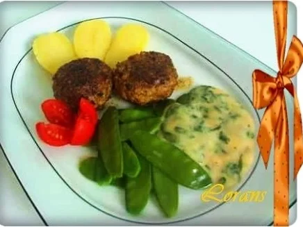 Zuckererbsenschoten in Melisse Sause - Rezept