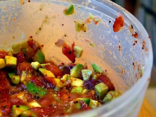 Rezept: Avocado-Tomaten-Tatar Bild Nr. 6 Avocado-Tomaten-Tatar - Rezept - Bild Nr. 6