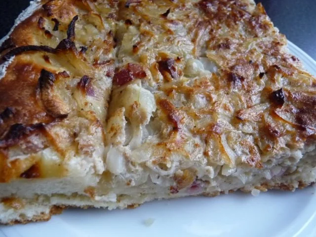 Zwiebel-Speck-Kuchen - Rezept - Bild Nr. 5