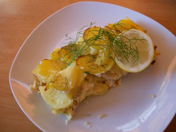 Fischauflauf mit Hornhecht und Kartoffeln - Rezept mit Bild - kochbar.de