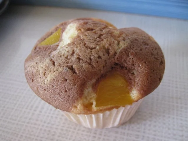 Marmor-Pfirisch-Muffins - Rezept - Bild Nr. 2