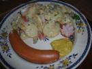 Bunter Kartoffelsalat mit Kieler Knackern - Rezept