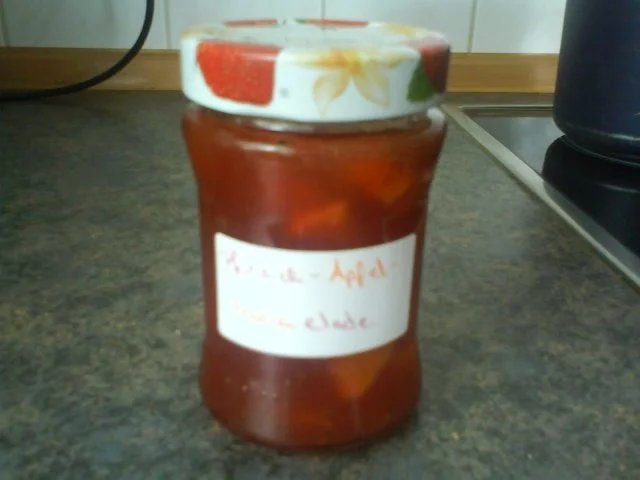 Pfirsich-Apfel-Marmelade - Rezept