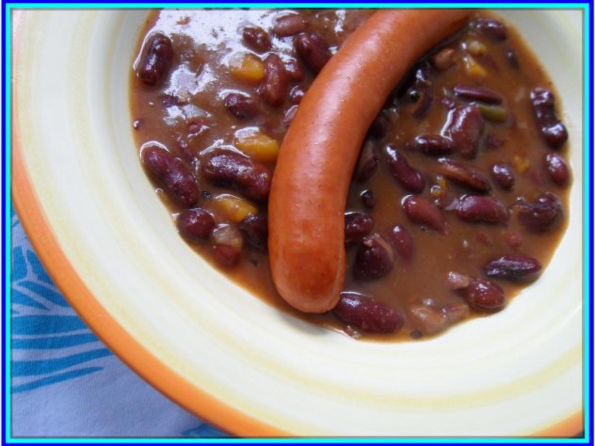 Bohnen Eintopf mit Debreziner - von Miez Bohnen Eintopf mit Debreziner - von Miez