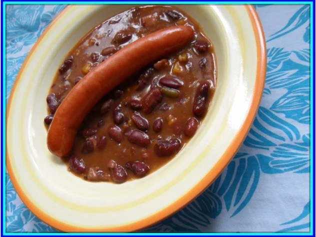 Rezept: Bohnen-Eintopf mit Debreziner Bild Nr. 3 Bohnen-Eintopf mit Debreziner - Rezept - Bild Nr. 3