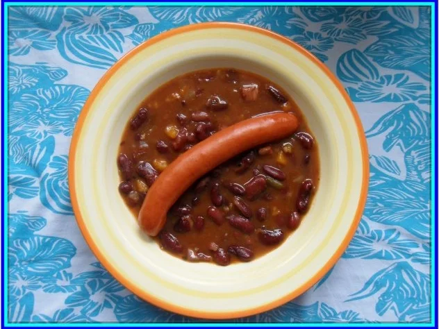 Rezept: Bohnen-Eintopf mit Debreziner Bild Nr. 6 Bohnen-Eintopf mit Debreziner - Rezept - Bild Nr. 6