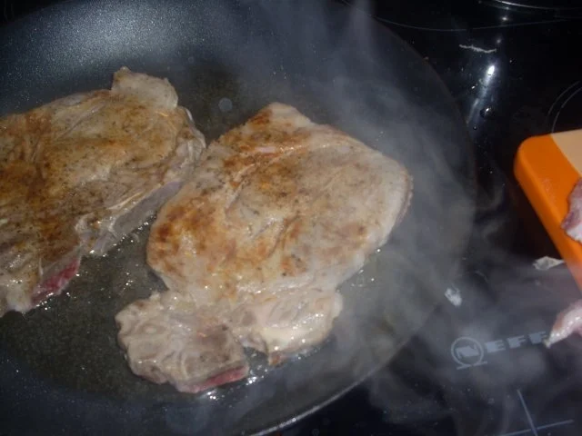 Rezept: Schweinekotelett mit Gemüse aus dem Ofen Bild Nr. 3 Schweinekotelett mit Gemüse aus dem Ofen - Rezept - Bild Nr. 3