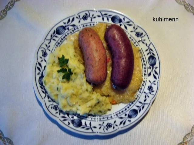 Blut- und Leberwurst - Rezept