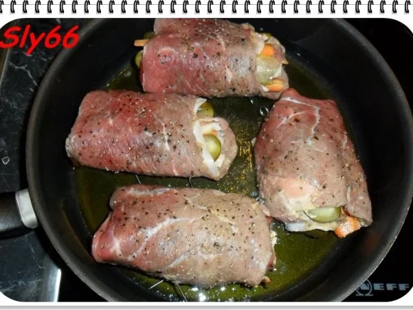 Fleischgerichte:Rinderrouladen - Rezept - Bild Nr. 12