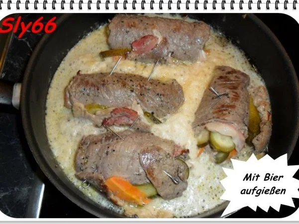 Fleischgerichte:Rinderrouladen - Rezept - Bild Nr. 14