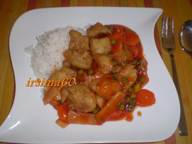 Schweinefleisch süß - sauer - Rezept - Bild Nr. 2