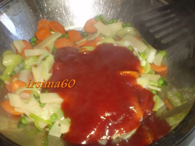 Schweinefleisch süß - sauer - Rezept - Bild Nr. 8