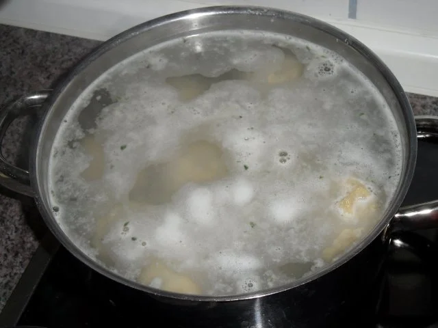 Allgäuer Käseknödel auf Lauchgemüse - Rezept - Bild Nr. 11