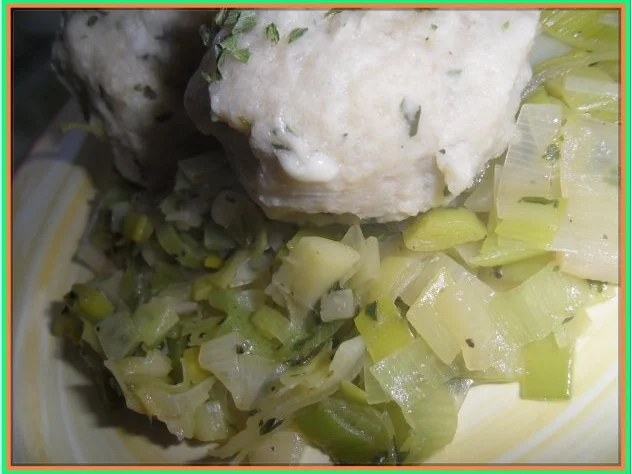 Allgäuer Käseknödel auf Lauchgemüse - Rezept - Bild Nr. 13