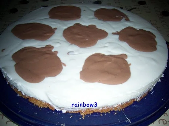 Backen: Frischkäse-Kuhflecken-Torte - Rezept - Bild Nr. 10