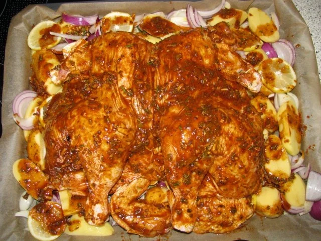 Geflügel: Geplättetes Gewürzhähnchen - Rezept - Bild Nr. 4