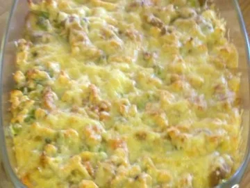 Spätzle-Auflauf mit Pfifferlingen - Rezept